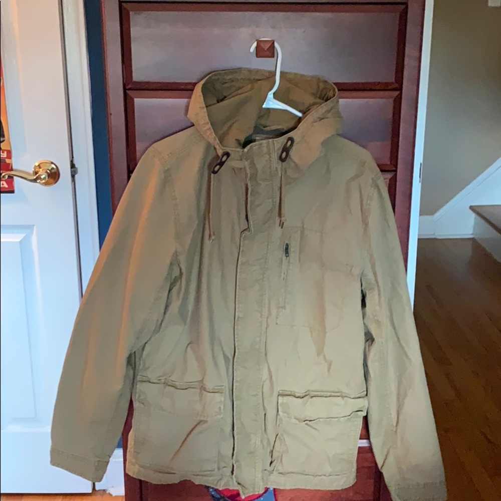 Men’s fall hooded jacket